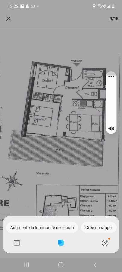 Appartement 35M2 Шамрус Екстериор снимка
